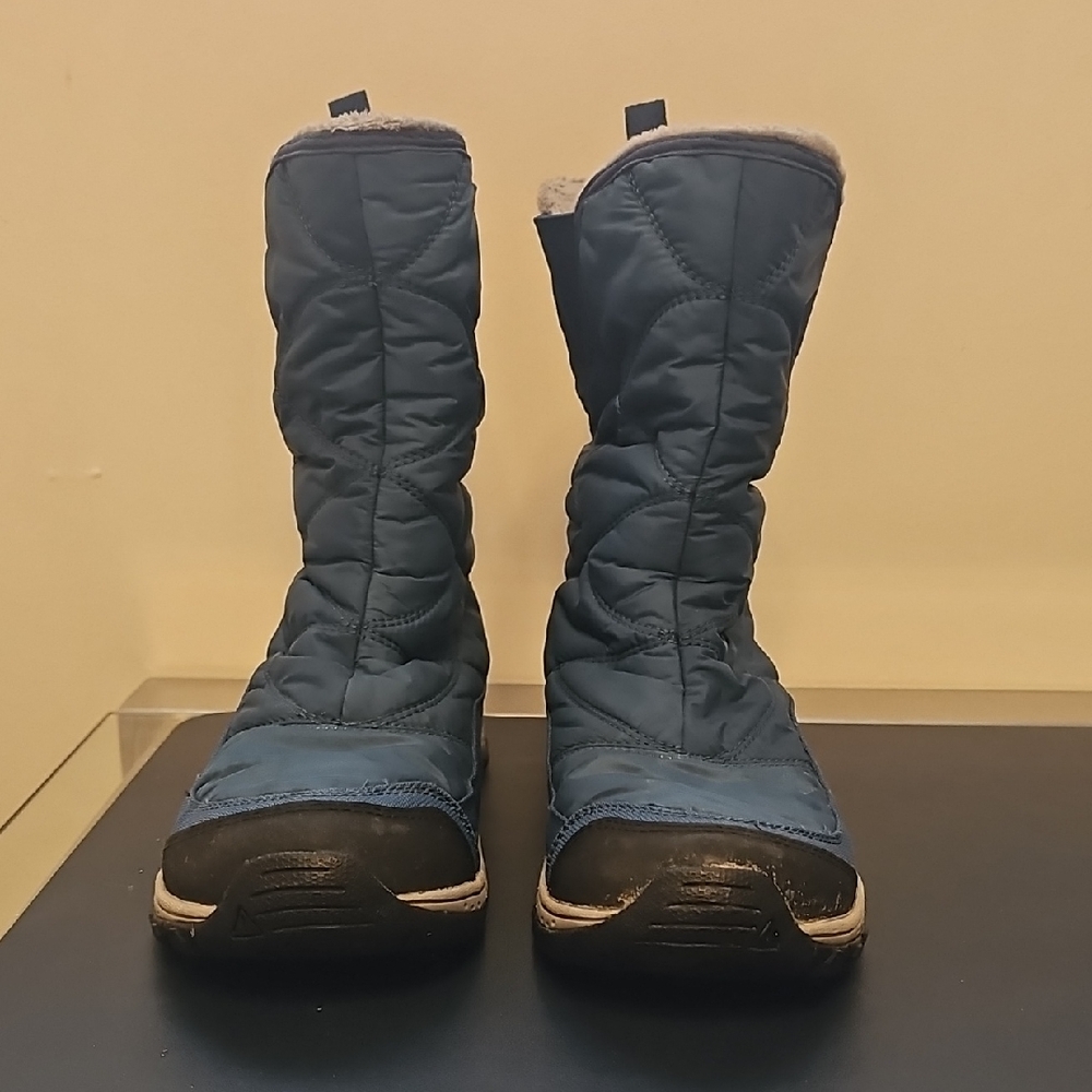 Keen Blue Quilted Winter Boots - Picture 2 of 5